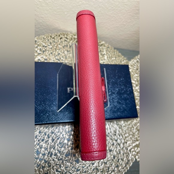 PRADA Portafoglio Lampo Vitello Phenix Long Zip Wallet - Picture 8 of 11